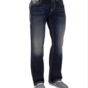 Rock Revival Men's Jeans "Arran" Pristine Condition 36W *As Seen on Tiger King*